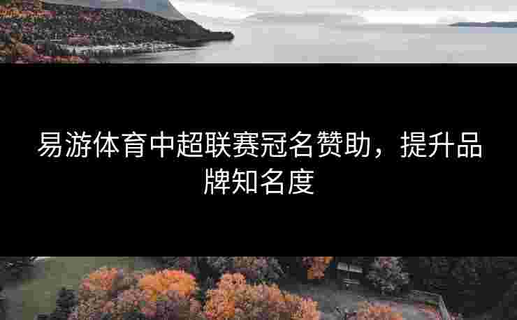 易游体育中超联赛冠名赞助，提升品牌知名度