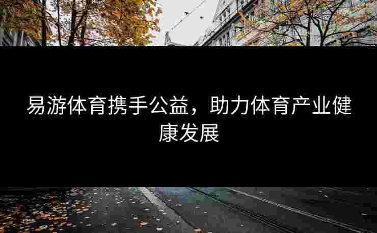 易游体育携手公益，助力体育产业健康发展