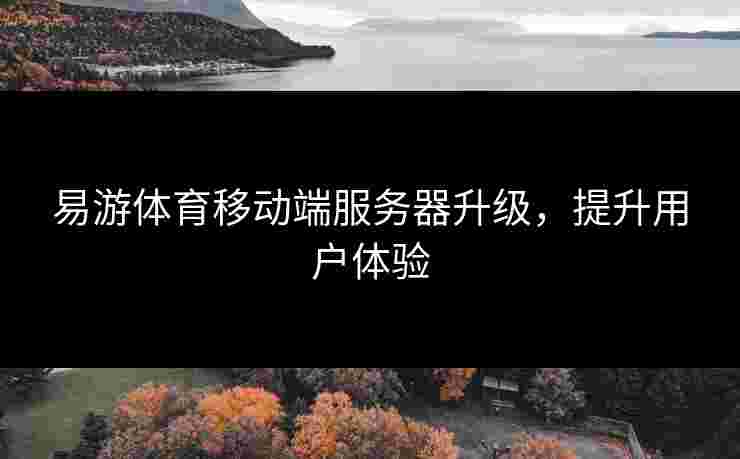 易游体育移动端服务器升级，提升用户体验